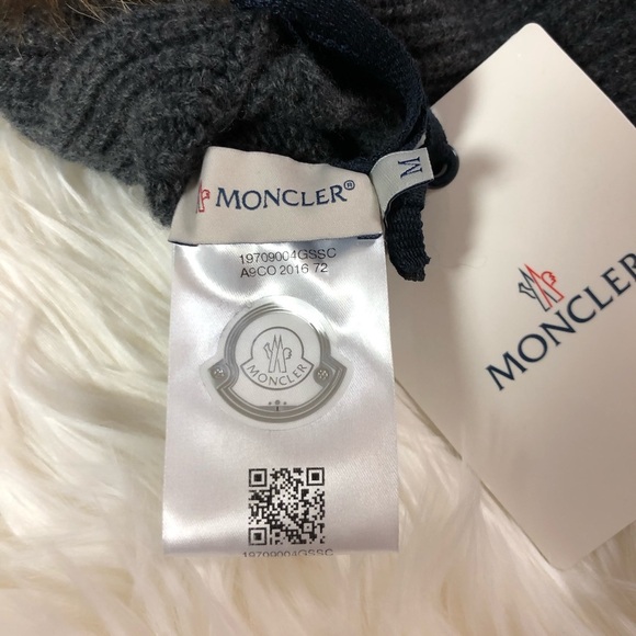Moncler Cashmere, Wool, Leather and Marmot Fur New With Tags Size Small - Picture 5 of 8
